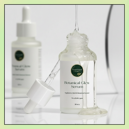 Botanical Glow Serum                       Say Goodbye to Acne & Oily Skin – Without Any Greasy Feel