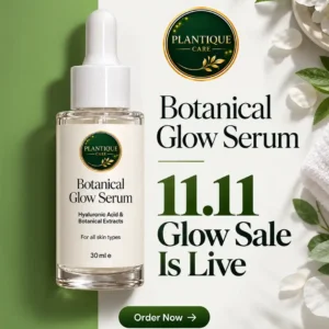 Botanical Glow Serum For Acne-Prone